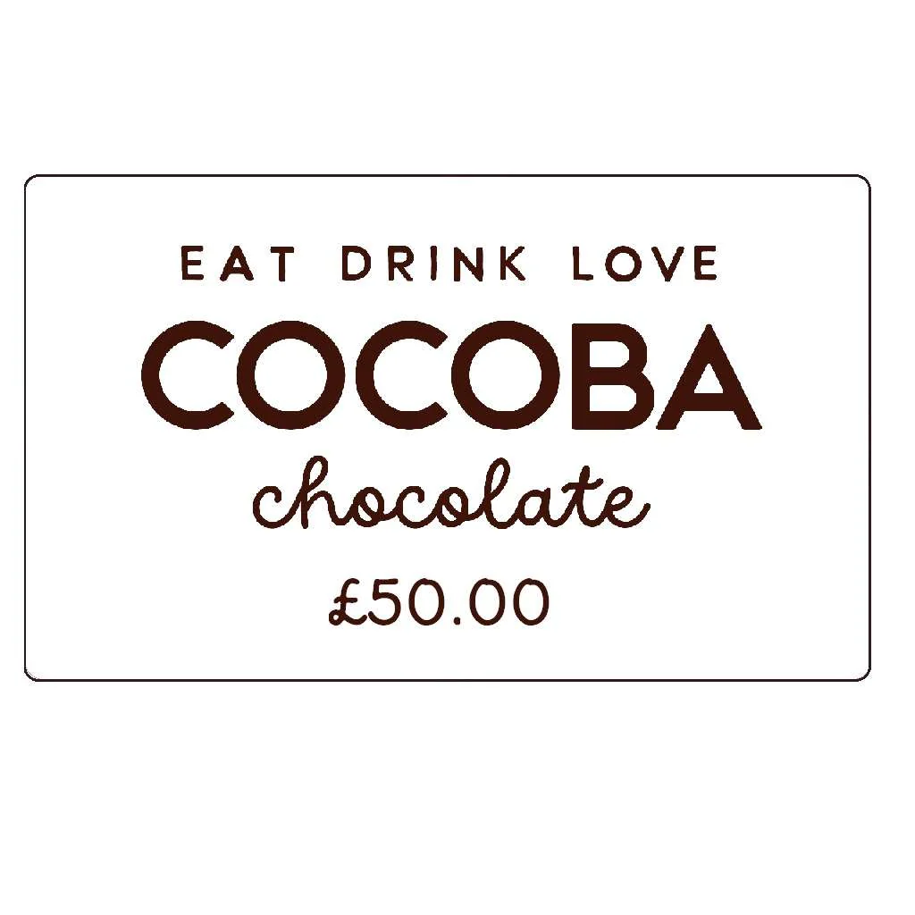 £50 Cocoba Cafe Gift Card
