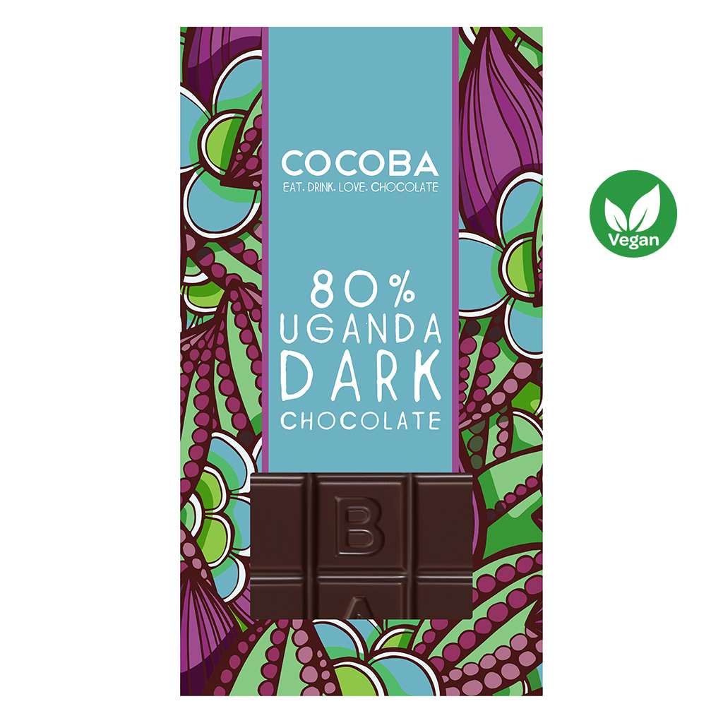 80% Dark Premium Chocolate Bar