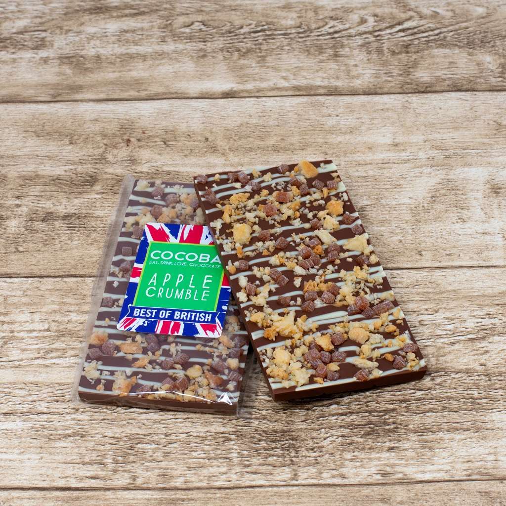 Apple Crumble Chocolate Bar - Image 3