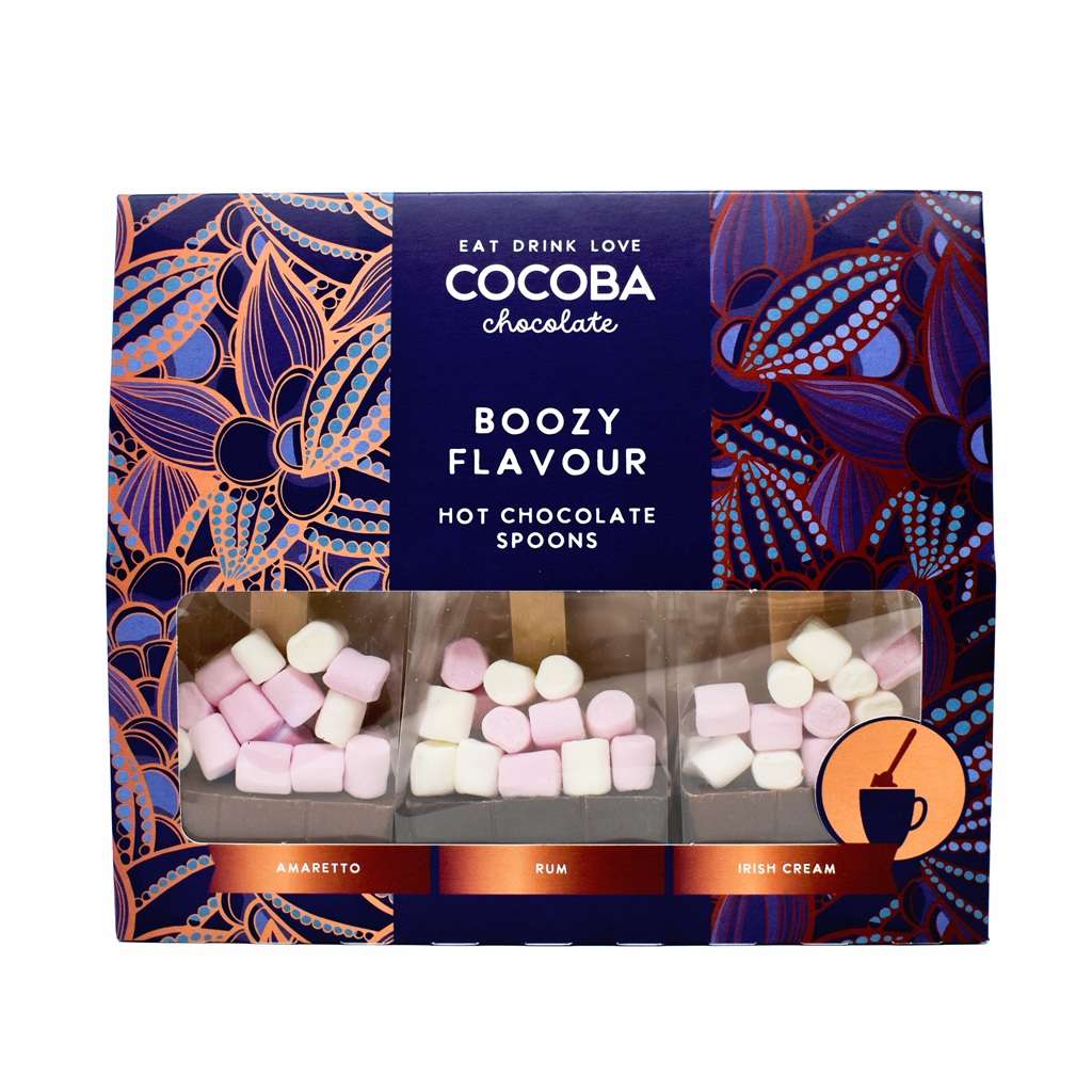 Boozy Flavoured Hot Chocolate Spoon Set (3 spoons)