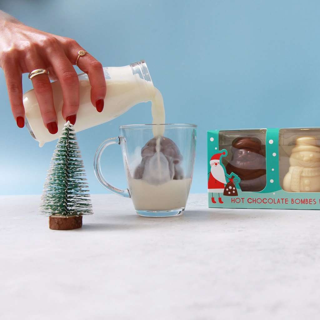 Christmas Character Hot Chocolate Bombes (3 bombes) - Image 4