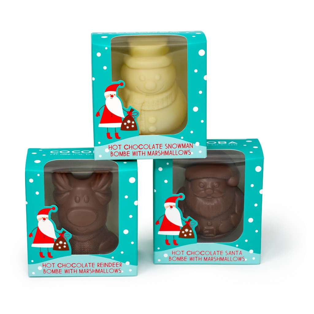 Christmas Snowman Hot Chocolate Bombe (single) - Image 3