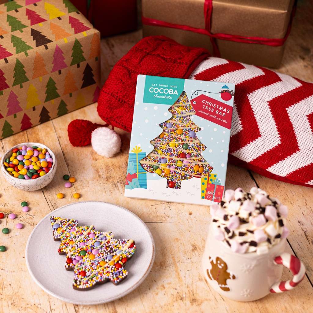 Christmas Tree Chocolate Bar - Image 2