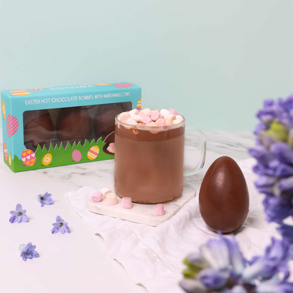 Easter Egg Hot Chocolate Bombe (3 bombes) - Image 2