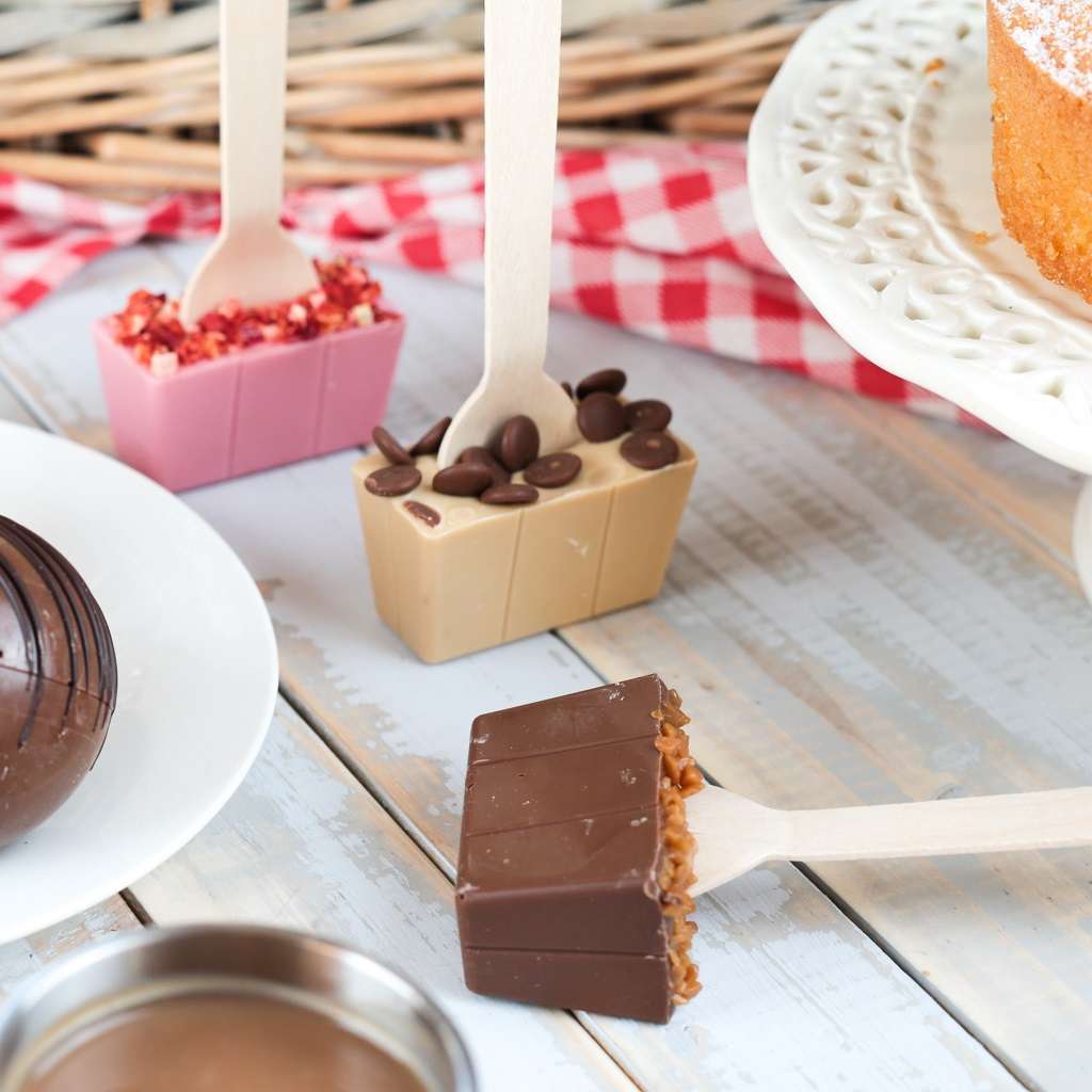 Best of British Millionaire's Shortbread Hot Chocolate Spoon Multipack (5 spoons) - Image 3