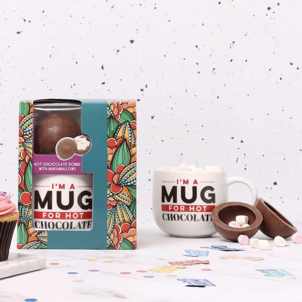 Hot Chocolate Bombe & Mug Gift Set - Image 2
