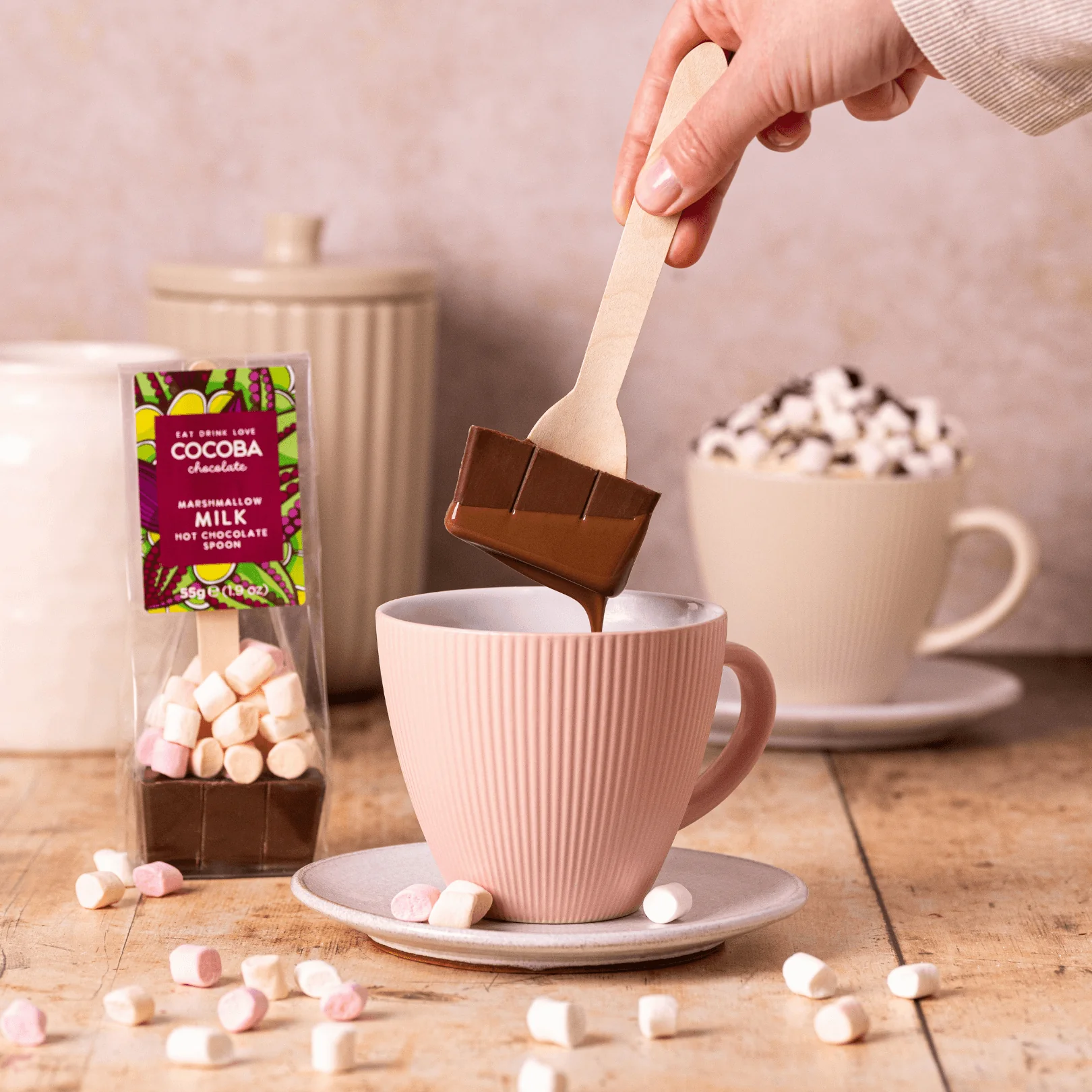 Marshmallow Milk Hot Chocolate Spoon - Image 2