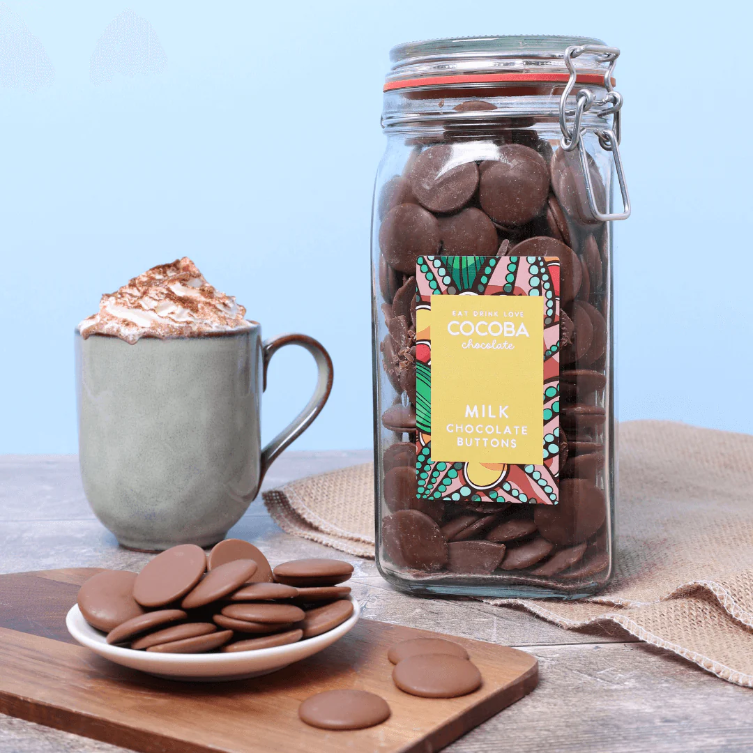 Milk Chocolate Buttons Jar - Image 2