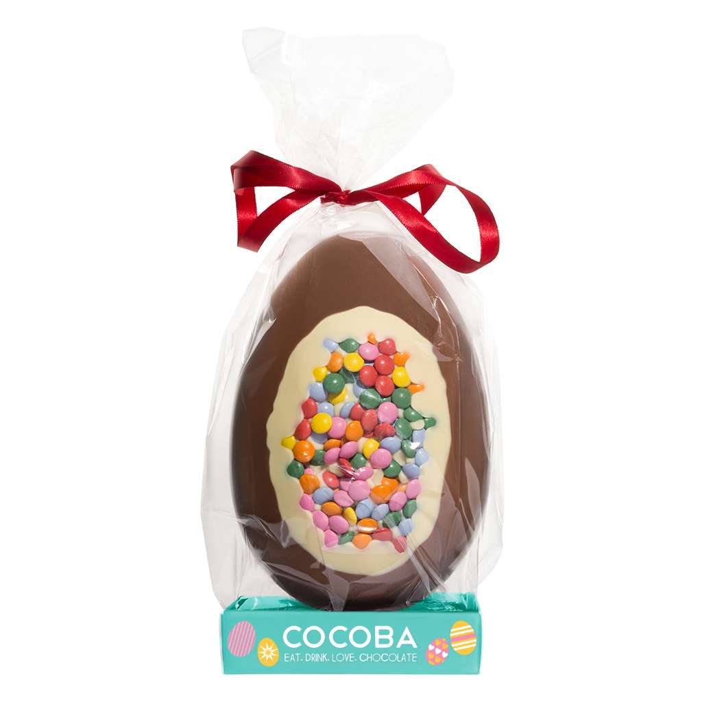Milk Chocolate Candy Coated Easter Egg