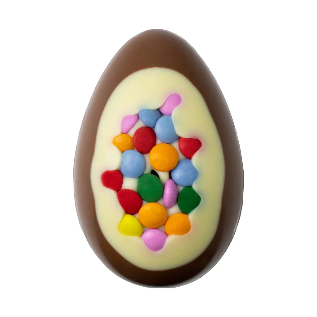 Milk Chocolate Mini Easter Egg with Candy Beans - Image 3