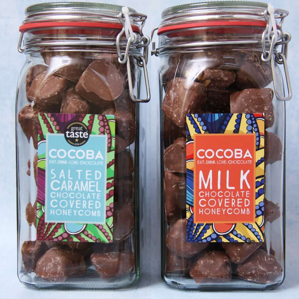Milk Chocolate Covered Honeycomb Jar - Image 4