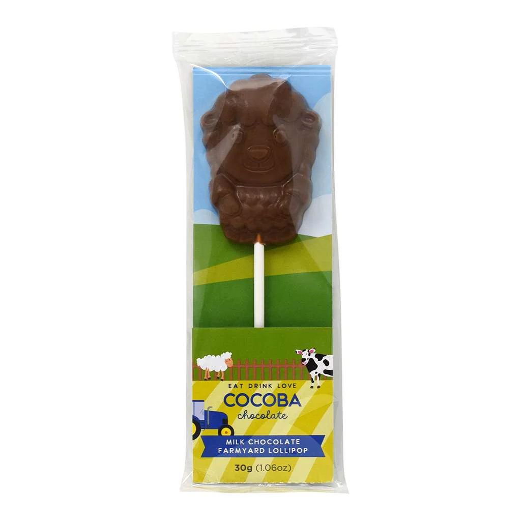 Milk Chocolate Sheep Lollipop - Image 3