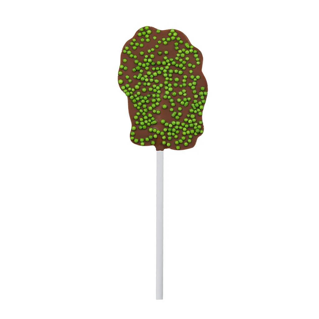 Milk Chocolate Triceratops Lollipop with Sprinkles - Image 4