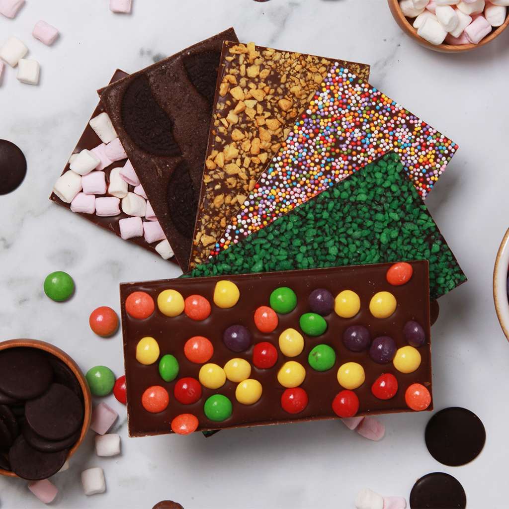 Mint Crunch Dark Chocolate Bar - Image 2