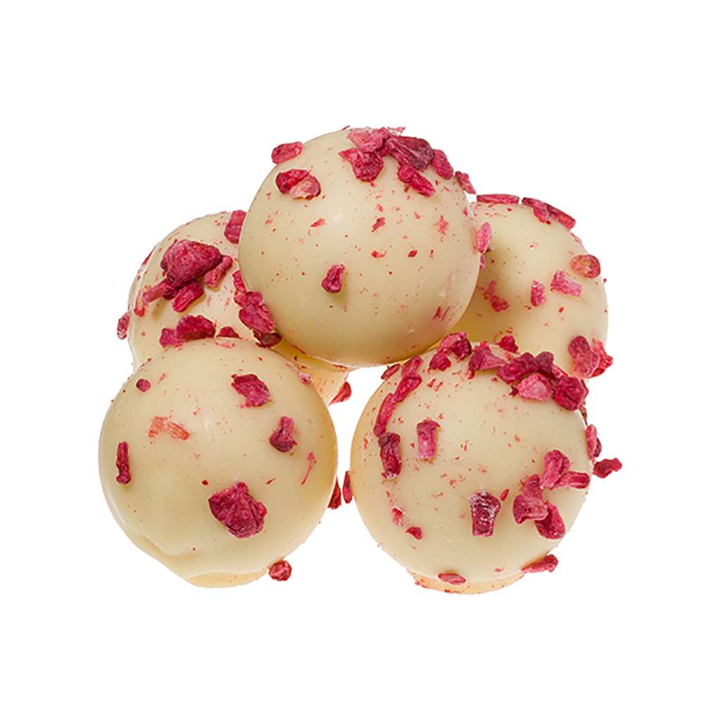 Raspberry and Marc de Champagne Truffles - Image 4
