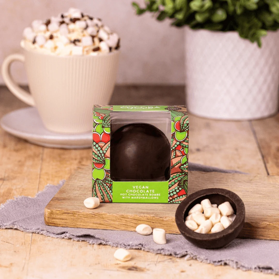 Vegan Hot Chocolate Bombe in a Box (single) - Image 2