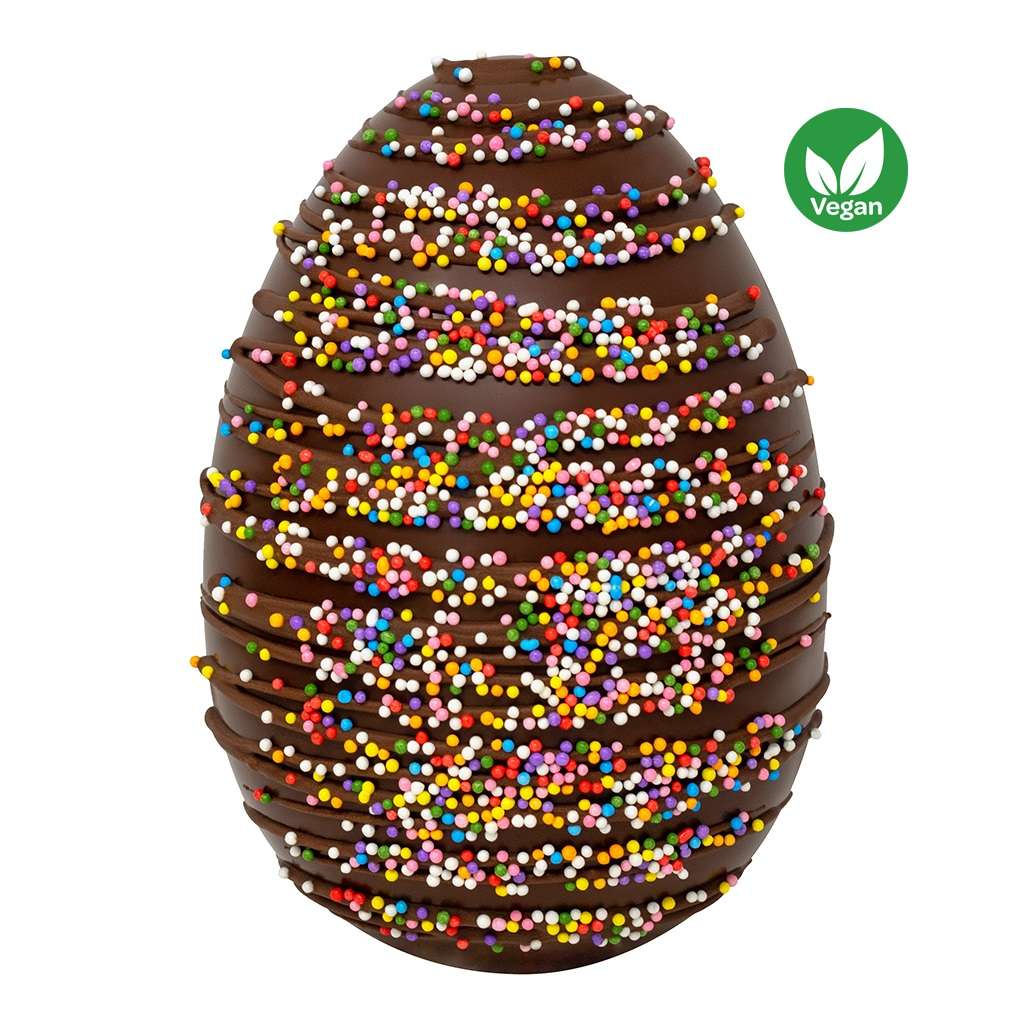 Vegan Jazzie Sprinkle Milk Chocolate Easter Egg - Image 3