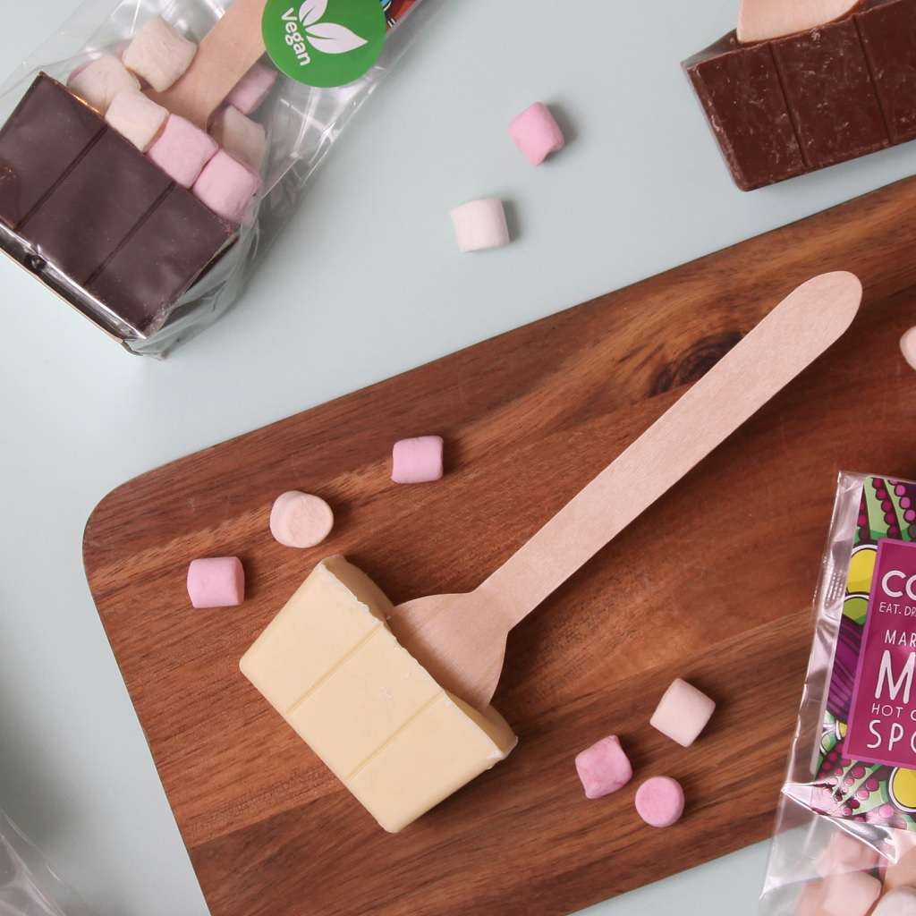 Marshmallow White Hot Chocolate Spoon - Image 3