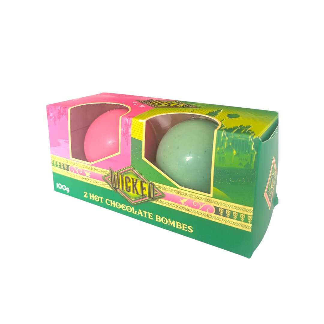 Wicked Hot Chocolate Bombes - Pink & Green Hot Chocolate Bombs - Image 3